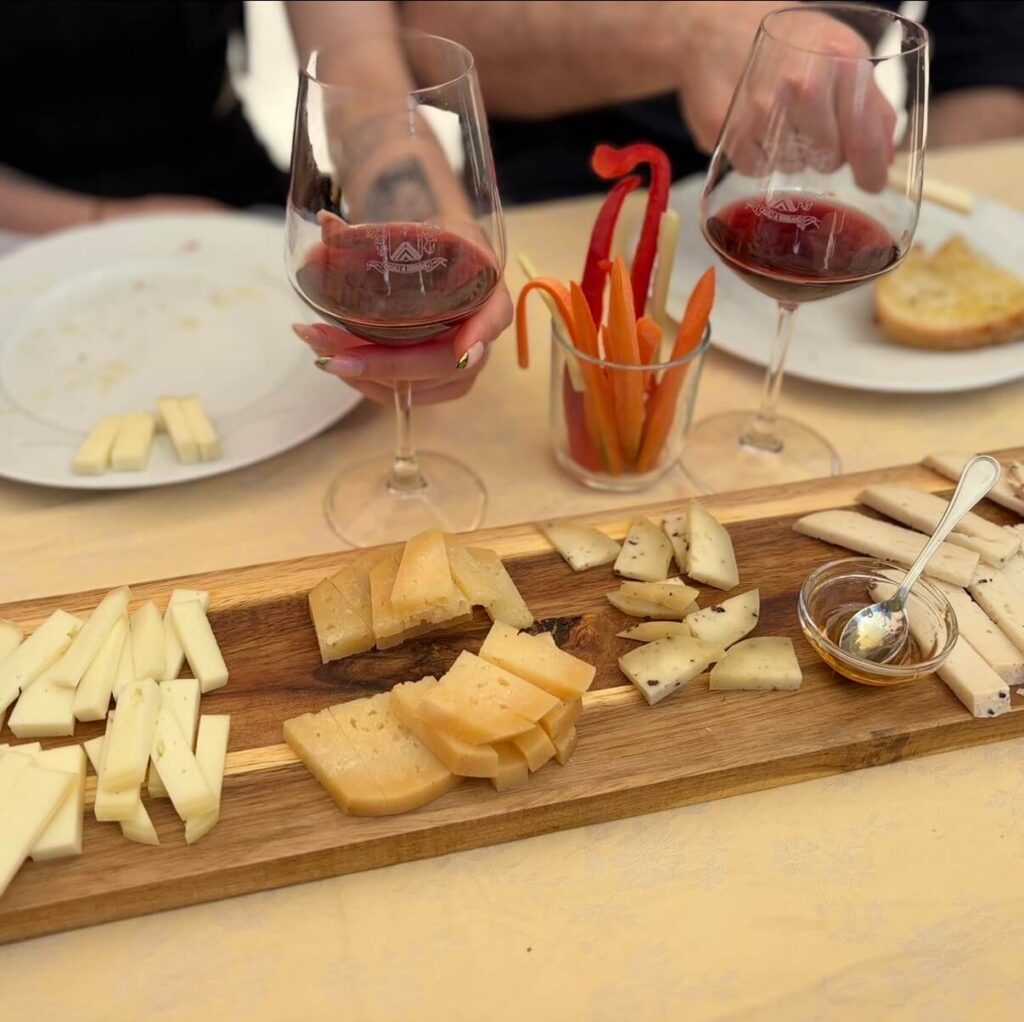 pecorino cheese farm visit tasting