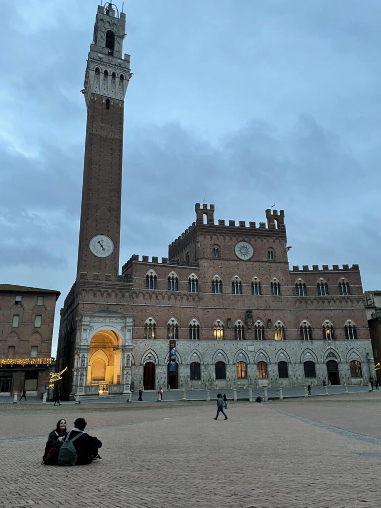 siena Tuscany piazza del campo city hall torre di mangia